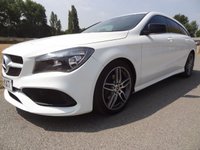 USED 2018 68 MERCEDES-BENZ CLA 1.6 CLA180 AMG Line Edition Shooting Brake 5dr Petrol Manual Euro 6 (s/s) (122 ps)  FULL MERCEDES SERVICE HISTORY 