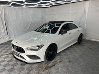 USED 2020 70 MERCEDES-BENZ CLA 2.0 CLA220d AMG Line (Premium Plus 2) Coupe 8G-DCT Euro 6 (s/s) 4dr PAN ROOF+RED LTH+TOP SPEC CLA!
