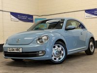 USED 2014 64 VOLKSWAGEN BEETLE 1.2 TSi Design Hatchback 3 Door Petrol DSG Automatic Euro 5 (105 ps) HTD SEATS PARKING AID RETRO ALLOYS
