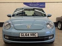 USED 2014 64 VOLKSWAGEN BEETLE 1.2 TSi Design Hatchback 3 Door Petrol DSG Automatic Euro 5 (105 ps) HTD SEATS PARKING AID RETRO ALLOYS