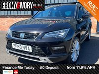 USED 2018 68 SEAT ATECA 1.5 TSI EVO XCELLENCE SUV 5dr Petrol DSG Euro 6 (s/s) (150 ps) FANTASTIC SERVICE HISTORY 2 KEYS BOOK PACK SERVICED IF REQUIRED AND A MINIMUM OF 9 MONTHS MOT WITHIN THE SALE