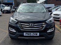 USED 2015 15 HYUNDAI SANTA FE 2.2 CRDi Premium SE SUV 5dr Diesel Auto 4WD Euro 5 (7 seat) (194 bhp) 7 seats,Pan roof,Nav,heat sea+