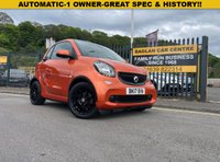 USED 2017 17 SMART FORTWO 0.9T Prime Sport (Premium) Coupe 2dr Petrol Twinamic Euro 6 (s/s) (90 ps) 