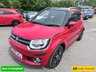 USED 2018 18 SUZUKI IGNIS Red 1.2 Dualjet MHEV SZ5 ALLGRIP, 33,038 miles, Euro 6, ULEZ compliant, Manual, 16in Alloys, Sat nav, Rear Camera, Bluetooth, Cruise, A/C. This 2018 Suzuki Ignis SZ5 boasts exceptionally low mileage for its age, having covered just 33,038 miles, and has been cared for by only two owners. This Euro 6 compliant, 1.2 litre petrol hybrid model features a capable four wheel drive system, making it a versatile choice. It comes with a 3 month warranty for your peace of mind and its MOT is valid until March 2027. Notable features include integrated Bluetooth for seamless phone connectivity, striking LED projector headlamps, and a rear park