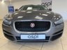 USED 2018 18 JAGUAR XE 2.0i Prestige Saloon 4dr Petrol Auto Euro 6 (s/s) (250 ps) OFF WHITE LEATHER, SATELLITE NAVIGATION, CLIMATE CONTROL, REAR PARKING SENSORS, FRONT ARM REST, MULTI FUNCTION STEERING WHEEL, CRUISE CONTROL, MEDIA, BLUETOOTH, 17&rdquo; ALLOY WHEELS, PADDLE SHIFT, DAB.