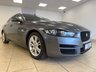 USED 2018 18 JAGUAR XE 2.0i Prestige Saloon 4dr Petrol Auto Euro 6 (s/s) (250 ps) OFF WHITE LEATHER, SATELLITE NAVIGATION, CLIMATE CONTROL, REAR PARKING SENSORS, FRONT ARM REST, MULTI FUNCTION STEERING WHEEL, CRUISE CONTROL, MEDIA, BLUETOOTH, 17&rdquo; ALLOY WHEELS, PADDLE SHIFT, DAB.