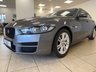 USED 2018 18 JAGUAR XE 2.0i Prestige Saloon 4dr Petrol Auto Euro 6 (s/s) (250 ps) OFF WHITE LEATHER, SATELLITE NAVIGATION, CLIMATE CONTROL, REAR PARKING SENSORS, FRONT ARM REST, MULTI FUNCTION STEERING WHEEL, CRUISE CONTROL, MEDIA, BLUETOOTH, 17&rdquo; ALLOY WHEELS, PADDLE SHIFT, DAB.