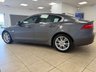USED 2018 18 JAGUAR XE 2.0i Prestige Saloon 4dr Petrol Auto Euro 6 (s/s) (250 ps) OFF WHITE LEATHER, SATELLITE NAVIGATION, CLIMATE CONTROL, REAR PARKING SENSORS, FRONT ARM REST, MULTI FUNCTION STEERING WHEEL, CRUISE CONTROL, MEDIA, BLUETOOTH, 17&rdquo; ALLOY WHEELS, PADDLE SHIFT, DAB.