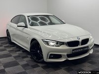 USED 2019 19 BMW 4 SERIES GRAN COUPE 2.0 420i GPF M Sport Hatchback 5dr Petrol Auto Euro 6 (s/s) (184 ps) 1 Previous Owner / Red Leather Interior / Sat Nav / Bluetooth / Harmon Kardon Speakers / Front And Rear Parking Sensors / ISOFIX