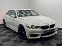 USED 2019 19 BMW 4 SERIES GRAN COUPE 2.0 420i GPF M Sport Hatchback 5dr Petrol Auto Euro 6 (s/s) (184 ps) 1 Previous Owner / Red Leather Interior / Sat Nav / Bluetooth / Harmon Kardon Speakers / Front And Rear Parking Sensors / ISOFIX