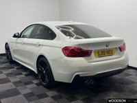 USED 2019 19 BMW 4 SERIES GRAN COUPE 2.0 420i GPF M Sport Hatchback 5dr Petrol Auto Euro 6 (s/s) (184 ps) 1 Previous Owner / Red Leather Interior / Sat Nav / Bluetooth / Harmon Kardon Speakers / Front And Rear Parking Sensors / ISOFIX