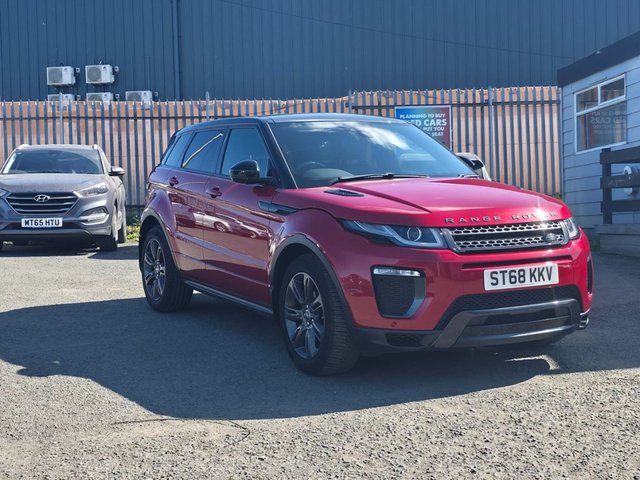 View our LAND ROVER RANGE ROVER EVOQUE