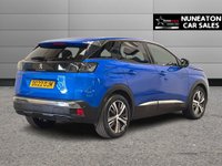 USED 2022 22 PEUGEOT 3008 1.6 13.2kWh Allure SUV 5dr Petrol Plug-in Hybrid e-EAT Euro 6 (s/s) (225 ps) FRONT AND REAR PARKING SENSORS
