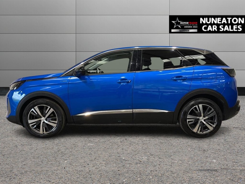 USED 2022 22 PEUGEOT 3008 1.6 13.2kWh Allure SUV 5dr Petrol Plug-in Hybrid e-EAT Euro 6 (s/s) (225 ps) FRONT AND REAR PARKING SENSORS