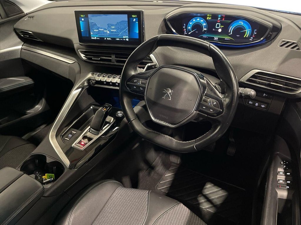 USED 2022 22 PEUGEOT 3008 1.6 13.2kWh Allure SUV 5dr Petrol Plug-in Hybrid e-EAT Euro 6 (s/s) (225 ps) FRONT AND REAR PARKING SENSORS