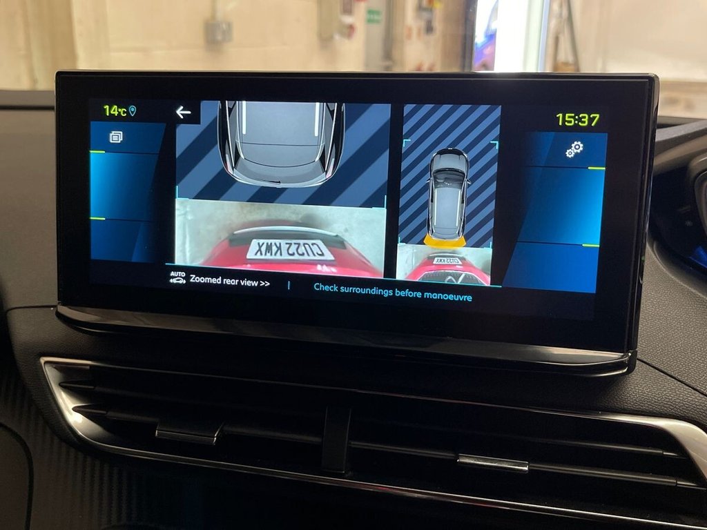 USED 2022 22 PEUGEOT 3008 1.6 13.2kWh Allure SUV 5dr Petrol Plug-in Hybrid e-EAT Euro 6 (s/s) (225 ps) FRONT AND REAR PARKING SENSORS