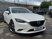 USED 2018 18 MAZDA MAZDA6 2.2 SKYACTIV-D Sport Nav Saloon 4dr Diesel Manual Euro 6 (s/s) (150 ps) GREAT VALUE LOW MILEAGE SALOON