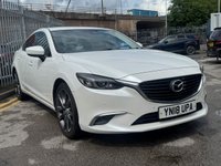 USED 2018 18 MAZDA MAZDA6 2.2 SKYACTIV-D Sport Nav Saloon 4dr Diesel Manual Euro 6 (s/s) (150 ps) GREAT VALUE LOW MILEAGE SALOON