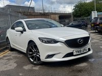 USED 2018 18 MAZDA MAZDA6 2.2 SKYACTIV-D Sport Nav Saloon 4dr Diesel Manual Euro 6 (s/s) (150 ps) GREAT VALUE LOW MILEAGE SALOON