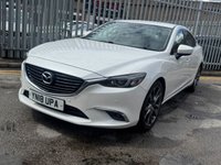 USED 2018 18 MAZDA MAZDA6 2.2 SKYACTIV-D Sport Nav Saloon 4dr Diesel Manual Euro 6 (s/s) (150 ps) GREAT VALUE LOW MILEAGE SALOON