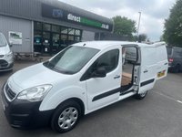 USED 2017 17 PEUGEOT PARTNER 1.6 BlueHDi 854 Professional Panel Van 5dr Diesel Manual L1 (98 bhp) NO VAT 51K FSH (5 SERVICES) !!!! FRESH CAMBELT + MOT + SERVICE !!!