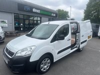 USED 2017 17 PEUGEOT PARTNER 1.6 BlueHDi 854 Professional Panel Van 5dr Diesel Manual L1 (98 bhp) NO VAT 51K FSH (5 SERVICES) !!!! FRESH CAMBELT + MOT + SERVICE !!!