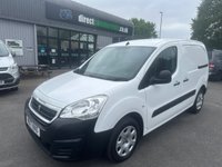USED 2017 17 PEUGEOT PARTNER 1.6 BlueHDi 854 Professional Panel Van 5dr Diesel Manual L1 (98 bhp) NO VAT 51K FSH (5 SERVICES) !!!! FRESH CAMBELT + MOT + SERVICE !!!