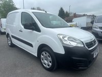 USED 2017 17 PEUGEOT PARTNER 1.6 BlueHDi 854 Professional Panel Van 5dr Diesel Manual L1 (98 bhp) NO VAT 51K FSH (5 SERVICES) !!!! FRESH CAMBELT + MOT + SERVICE !!!