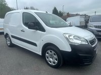 USED 2017 17 PEUGEOT PARTNER 1.6 BlueHDi 854 Professional Panel Van 5dr Diesel Manual L1 (98 bhp) NO VAT 51K FSH (5 SERVICES) !!!! FRESH CAMBELT + MOT + SERVICE !!!