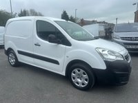 USED 2017 17 PEUGEOT PARTNER 1.6 BlueHDi 854 Professional Panel Van 5dr Diesel Manual L1 (98 bhp) NO VAT 51K FSH (5 SERVICES) !!!! FRESH CAMBELT + MOT + SERVICE !!!