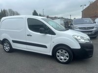 USED 2017 17 PEUGEOT PARTNER 1.6 BlueHDi 854 Professional Panel Van 5dr Diesel Manual L1 (98 bhp) NO VAT 51K FSH (5 SERVICES) !!!! FRESH CAMBELT + MOT + SERVICE !!!