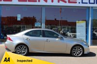 USED 2014 64 LEXUS IS 2.5 300h F Sport Saloon 4dr Petrol Hybrid E-CVT Euro 5 (s/s) (223 ps) HEATED AND VENTED ELEC SEATS, ULEZ, MARK LEVINSON SOUND, CAMERA