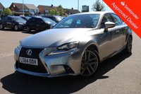USED 2014 64 LEXUS IS 2.5 300h F Sport Saloon 4dr Petrol Hybrid E-CVT Euro 5 (s/s) (223 ps) HEATED AND VENTED ELEC SEATS, ULEZ, MARK LEVINSON SOUND, CAMERA
