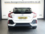 USED 2019 19 HONDA CIVIC 1.0 VTEC Turbo SR Hatchback 5dr Petrol CVT Euro 6 (s/s) (126 ps) FULL SERVICE HISTORY +  SATELLITE NAVIGATION + APPLE CARPLAY / ANDROID AUTO + REAR VIEW CAMERA + BLUETOOTH PHONE AND MEDIA CONNECTIVITY + APPS CONTROL + IN CAR ENTERTAINMENT WITH TOUCH SCREEN MEDIA DISPLAY + AUTOMATIC LED HEADLIGHTS + DAB DIGITAL RADIO + DUAL ZONE CLIMATE CONTROL + AIR CONDITIONING + ECO STOP/START SYSTEM + SELECTABLE DRIVING MODES + FRONT AND REAR PARKING SENSORS + 17 INCH ALLOY WHEELS + AUTOMATIC WIPERS WITH RAIN SENSOR + AUTO DIMMING REAR VIEW MIRROR