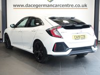 USED 2019 19 HONDA CIVIC 1.0 VTEC Turbo SR Hatchback 5dr Petrol CVT Euro 6 (s/s) (126 ps) FULL SERVICE HISTORY +  SATELLITE NAVIGATION + APPLE CARPLAY / ANDROID AUTO + REAR VIEW CAMERA + BLUETOOTH PHONE AND MEDIA CONNECTIVITY + APPS CONTROL + IN CAR ENTERTAINMENT WITH TOUCH SCREEN MEDIA DISPLAY + AUTOMATIC LED HEADLIGHTS + DAB DIGITAL RADIO + DUAL ZONE CLIMATE CONTROL + AIR CONDITIONING + ECO STOP/START SYSTEM + SELECTABLE DRIVING MODES + FRONT AND REAR PARKING SENSORS + 17 INCH ALLOY WHEELS + AUTOMATIC WIPERS WITH RAIN SENSOR + AUTO DIMMING REAR VIEW MIRROR