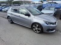 USED 2017 67 PEUGEOT 308 1.6 Turbo Diesel (Blue HDI), GT Line, 5 Door Hatchback, Manual, Euro 6. FULL 12 MONTH MOT WITH EVERY CAR