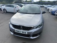 USED 2017 67 PEUGEOT 308 1.6 Turbo Diesel (Blue HDI), GT Line, 5 Door Hatchback, Manual, Euro 6. FULL 12 MONTH MOT WITH EVERY CAR