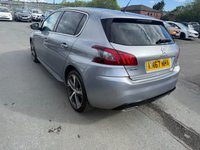 USED 2017 67 PEUGEOT 308 1.6 Turbo Diesel (Blue HDI), GT Line, 5 Door Hatchback, Manual, Euro 6. FULL 12 MONTH MOT WITH EVERY CAR