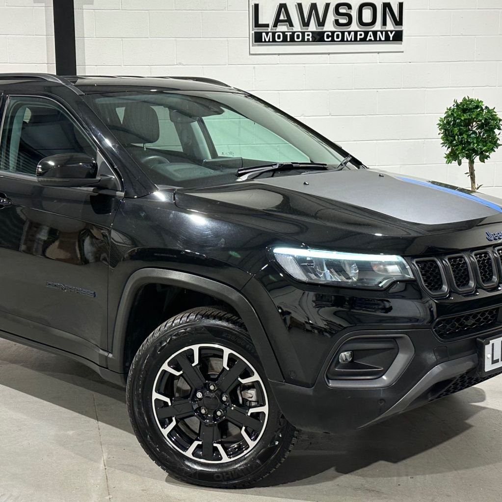 USED 2022 72 JEEP COMPASS 1.3 GSE T4 11.4kWh Trailhawk SUV 5dr Petrol Plug-in Hybrid Auto 4xe Euro 6 (s/s) (240 ps) 