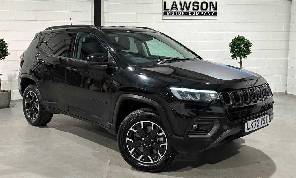 USED 2022 72 JEEP COMPASS 1.3 GSE T4 11.4kWh Trailhawk SUV 5dr Petrol Plug-in Hybrid Auto 4xe Euro 6 (s/s) (240 ps) 