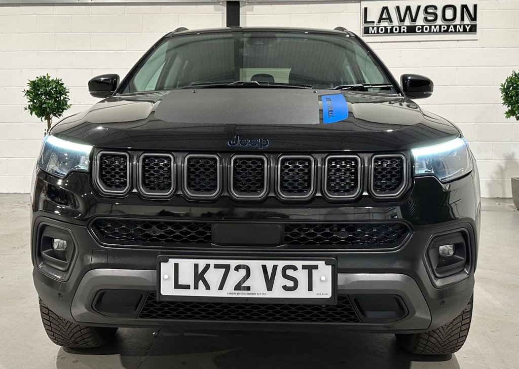 USED 2022 72 JEEP COMPASS 1.3 GSE T4 11.4kWh Trailhawk SUV 5dr Petrol Plug-in Hybrid Auto 4xe Euro 6 (s/s) (240 ps) 