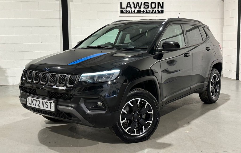 USED 2022 72 JEEP COMPASS 1.3 GSE T4 11.4kWh Trailhawk SUV 5dr Petrol Plug-in Hybrid Auto 4xe Euro 6 (s/s) (240 ps) 