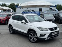 USED 2018 18 SEAT ATECA 1.0 Petrol (TSI), SE Technology Edition, 5 Door SUV, Manual, Euro 6. FULL 12 MONTH MOT WITH EVERY CAR