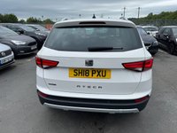 USED 2018 18 SEAT ATECA 1.0 Petrol (TSI), SE Technology Edition, 5 Door SUV, Manual, Euro 6. FULL 12 MONTH MOT WITH EVERY CAR