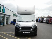 USED 2021 71 PEUGEOT BOXER 335 2.2 BLUEHDI 140 BHP L3 LONG LUTON ( TAIL-LIFT ) 1 OWNER | AIR CON | JC PAYNE | TAIL-LIFT