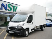 USED 2021 71 PEUGEOT BOXER 335 2.2 BLUEHDI 140 BHP L3 LONG LUTON ( TAIL-LIFT ) 1 OWNER | AIR CON | JC PAYNE | TAIL-LIFT