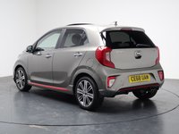 USED 2018 68 KIA PICANTO 1.25 GT-Line S Hatchback 5dr Petrol Manual Euro 6 (83 bhp) FULL HISTORY+SUNROOF+SAT NAV