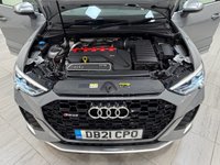 USED 2021 21 AUDI RS Q3 2.5 TFSI Sportback 5dr Petrol S Tronic quattro Euro 6 (s/s) (400 ps) NARDO GREY EXTERIOR COLOUR + WIRELESS APPLE CARPLAY