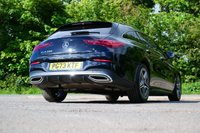 USED 2024 73 MERCEDES-BENZ CLA 1.3 CLA200h MHEV AMG Line (Executive) Shooting Brake 5dr Petrol Hybrid 7G-DCT Euro 6 (s/s) (177 ps) COSMOS BLACK METALLIC PAINTWORK + REVERSE CAMERA + APPLE CARPLAY