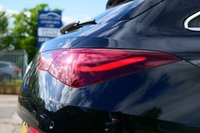 USED 2024 73 MERCEDES-BENZ CLA 1.3 CLA200h MHEV AMG Line (Executive) Shooting Brake 5dr Petrol Hybrid 7G-DCT Euro 6 (s/s) (177 ps) COSMOS BLACK METALLIC PAINTWORK + REVERSE CAMERA + APPLE CARPLAY